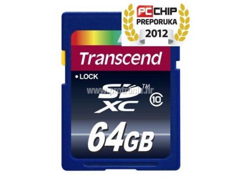 Memorijska kartica Transcend SD 64GB XC SPD Class 10