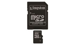 Memorijska kartica Kingston SD MICRO 16GB HC Class 10 + SD adapter