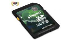 Memorijska kartica Kingston SD 16GB HC Class10, SD10V/16GB