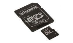 Memorijska kartica Kingston SD MICRO 32GB HC Class 10 + SD adapter