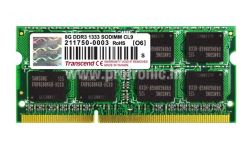 Memorija za prijenosna računala Transcend DDR3 8GB 1333MHz