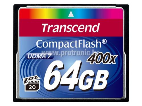 Memorijska kartica Compact Flash Transcend 64GB 400X