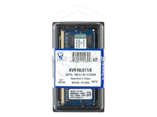 Memorija za prijenosna računala Kingston DDR3L 8GB 1600MHz