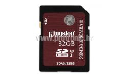 Memorijska kartica Kingston SD 32GB UHS-I Speed Class 3