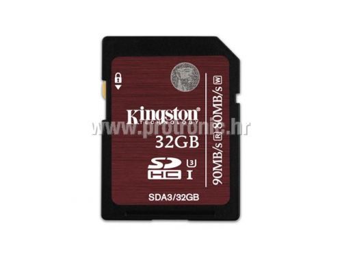 Memorijska kartica Kingston SD 32GB UHS-I Speed Class 3