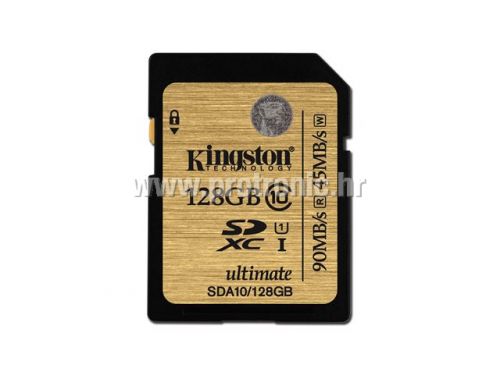 Memorijska kartica Kingston SD 128GB UHS-I Ultimate Class 10