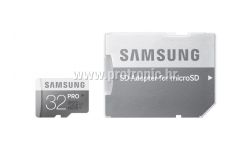 Memorijska kartica Samsung SD micro 32GB PRO Adapter up to 90MB/S