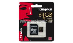 Memorijska kartica Kingston SD MICRO 64GB HC Class 10 UHS