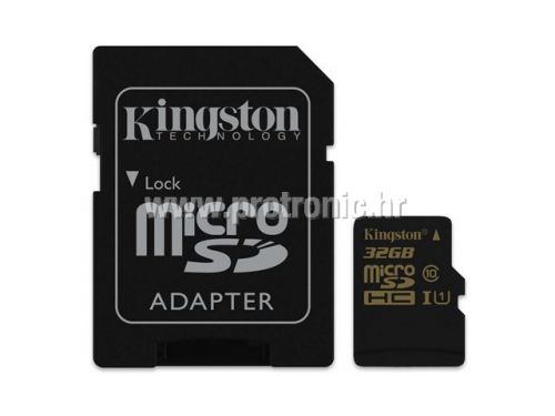 Memorijska kartica Kingston SD MICRO 32GB HC Class 10 UHS