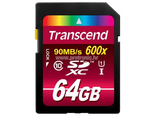 Memorijska kartica Transcend SD 64GB XC SPD Class UHS1