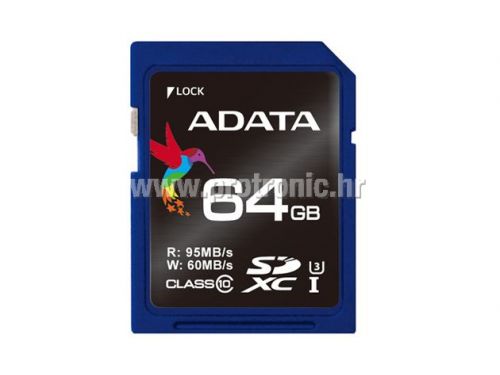 Memorijska kartica Adata SD 64GB UHS-I Class 3