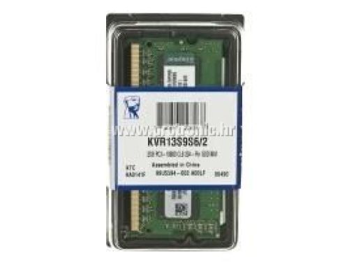 Memorija za prijenosna računala Kingston DDR3 2GB 1333MHz