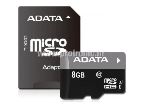 Memorijska kartica Adata SD MICRO 8 GB HC Class 10 UHS