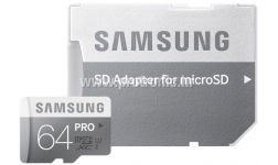 Memorijska kartica Samsung SD micro 64GB PRO Adapter up to 90MB/S