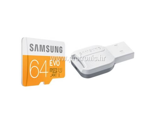 Memorijska kartica Samsung SD micro 64GB EVO USB