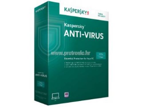 Kaspersky Anti-Virus 2015 EEMEA 1D retail