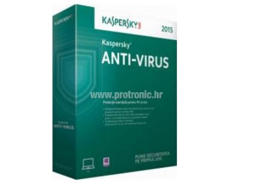 Kaspersky Anti-Virus 2015 EEMEA 3D retail