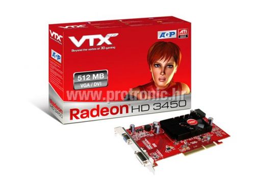 Grafička kartica VTX3D AGP HD3450 512MB (V2)