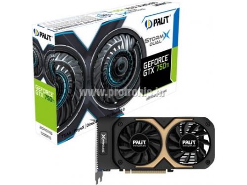 Grafička kartica Palit GTX750 Ti StormX Dual 2GB