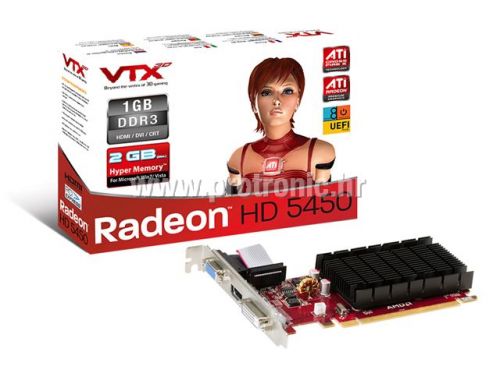 Grafička kartica VTX HD5450 SILENT 1GB DDR3 (V9)