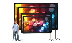 EliteScreens projekcijsko platno zidno 332x187cm